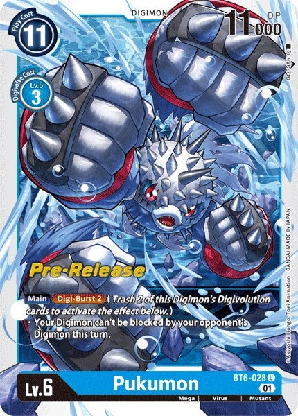Image for Pukumon (BT6-028 U) (BT06_PR) - Digimon Card Game