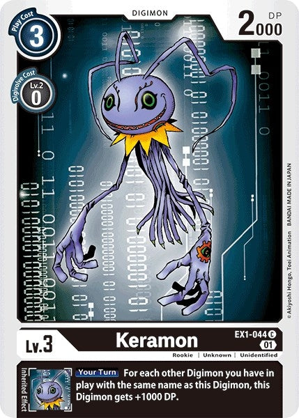 Image for Keramon (EX1-044 C) (EX01) - Digimon Card Game