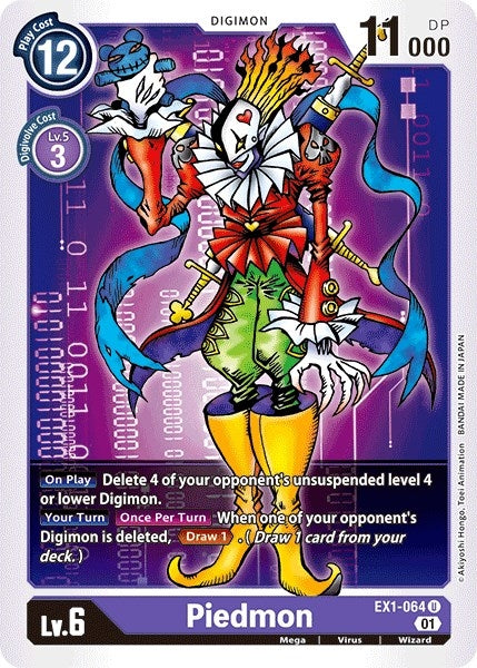 Image for Piedmon (EX1-064 U) (EX01) - Digimon Card Game