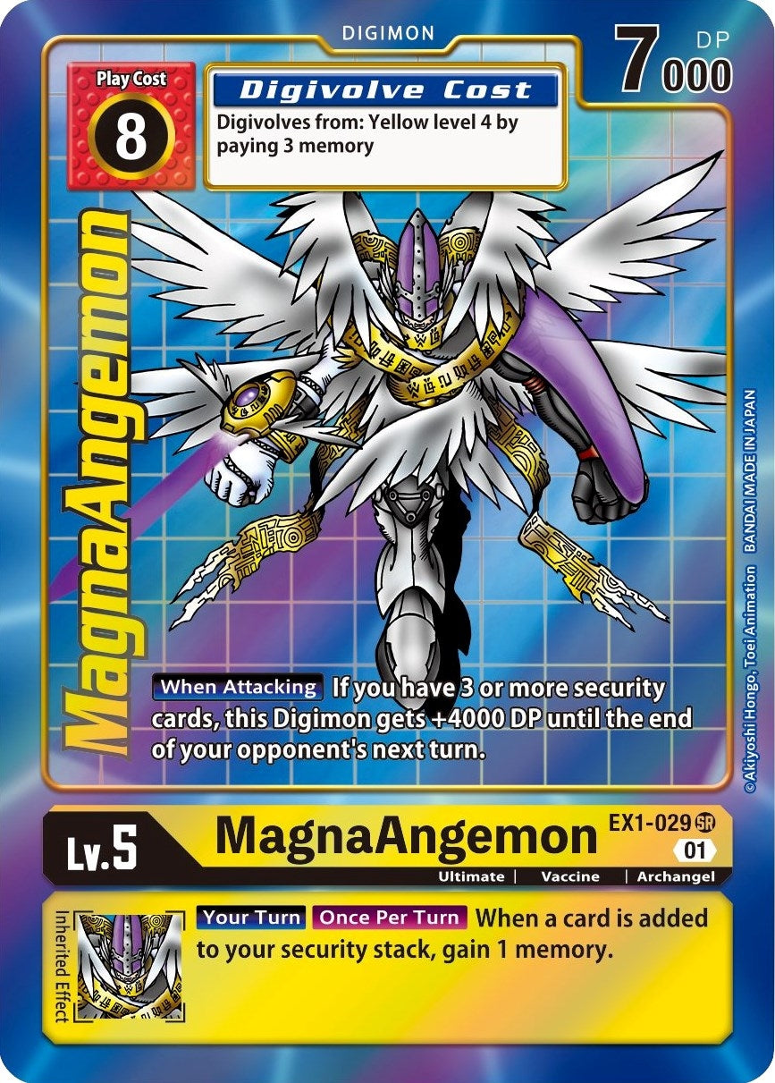 Image for MagnaAngemon (Alternate Art) (EX1-029 SR) (EX01) - Digimon Card Game