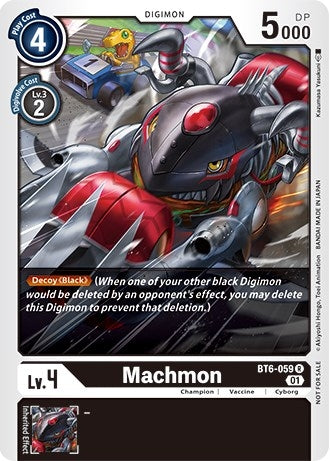Image for Machmon (BT6-059 R) (RPC) - Digimon Card Game