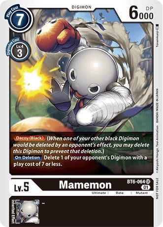 Image for Mamemon (BT6-064 SR) (RPC) - Digimon Card Game