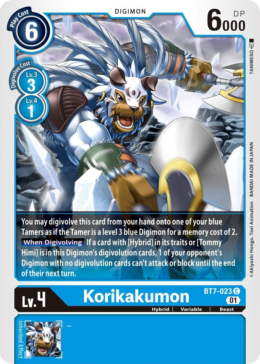 Image for Korikakumon (BT7-023 C) (BT07) - Digimon Card Game