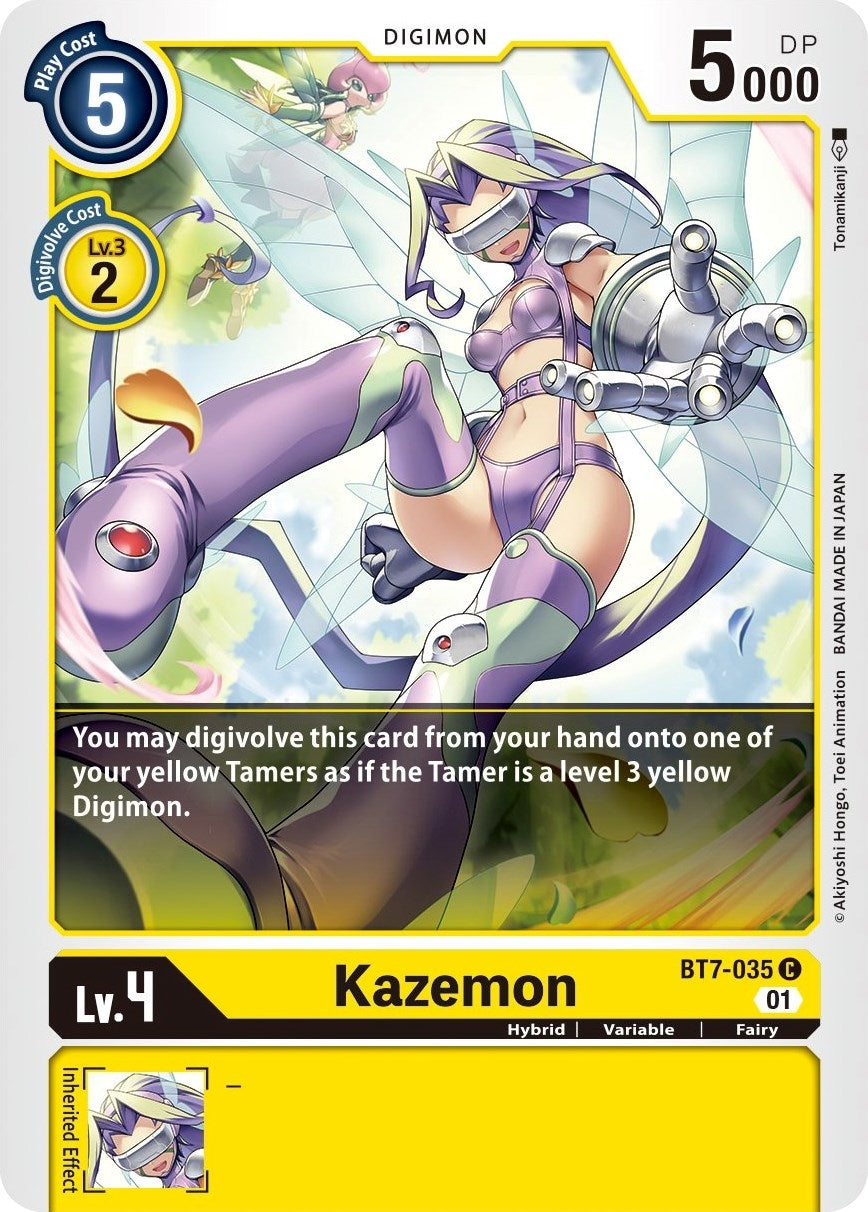 Image for Kazemon (BT7-035 C) (BT07) - Digimon Card Game