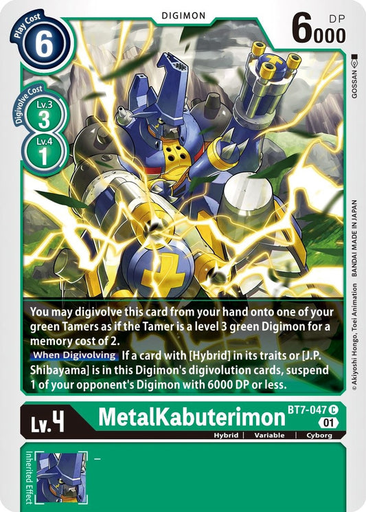 Image for MetalKabuterimon (BT7-047 C) (BT07) - Digimon Card Game