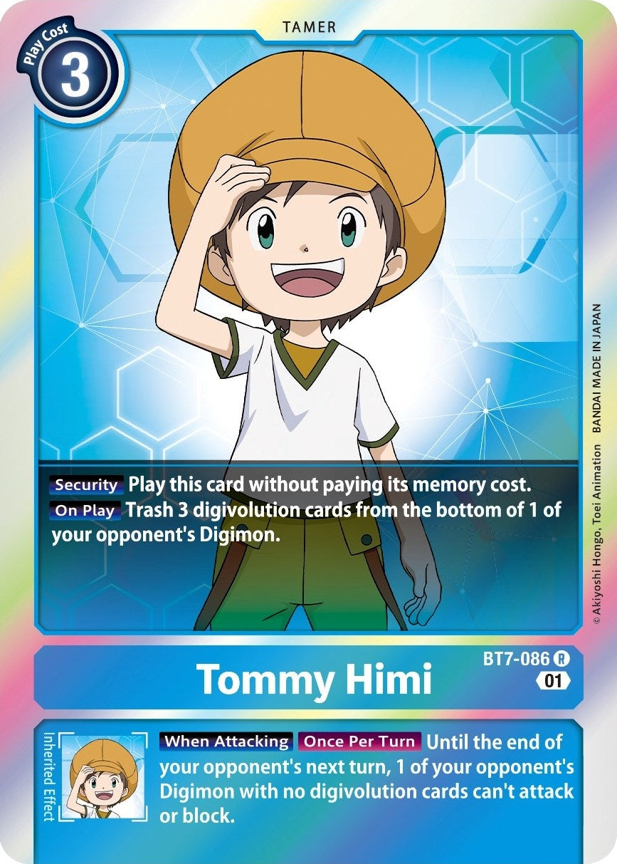 Image for Tommy Himi (BT7-086 R) (BT07) - Digimon Card Game