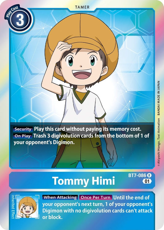Image for Tommy Himi (BT7-086 R) (BT07) - Digimon Card Game