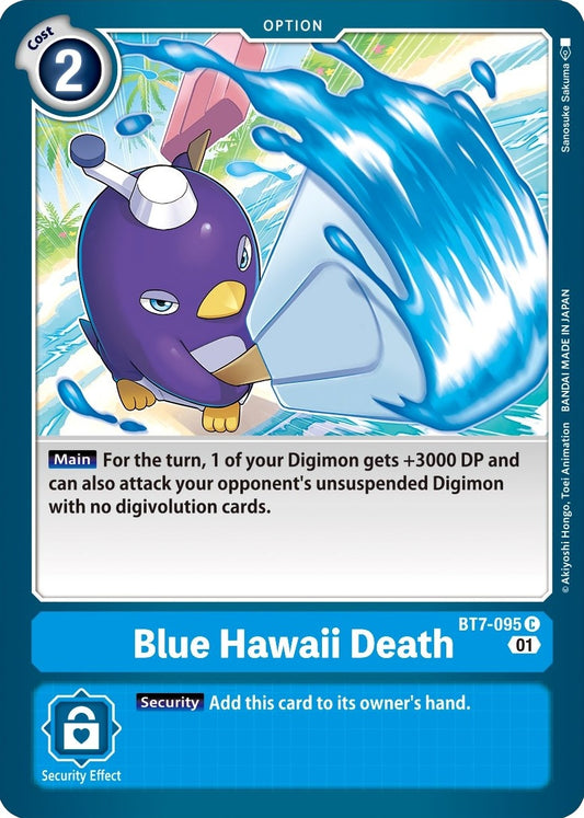 Image for Blue Hawaii Death (BT7-095 C) (BT07) - Digimon Card Game