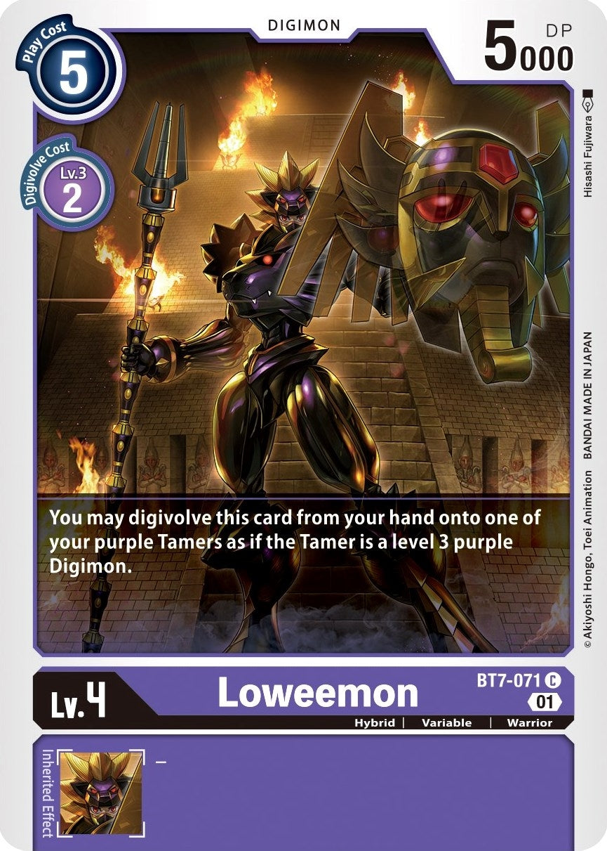 Image for Loweemon (BT7-071 C) (BT07) - Digimon Card Game