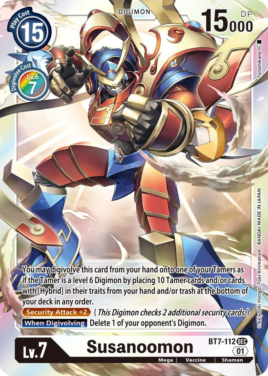 Image for Susanoomon (BT7-112 SEC) (BT07) - Digimon Card Game