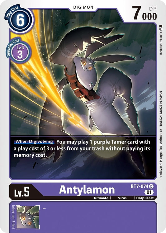 Image for Antylamon (BT7-074 C) (BT07) - Digimon Card Game