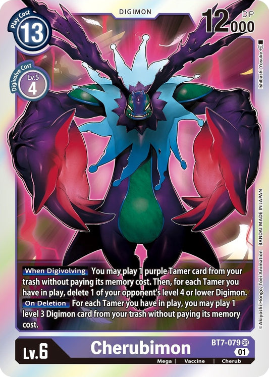 Image for Cherubimon (BT7-079 SR) (BT07) - Digimon Card Game