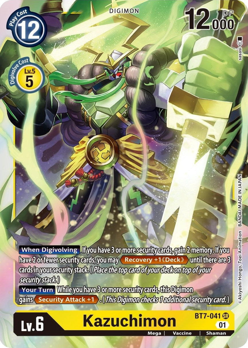 Image for Kazuchimon (BT7-041 SR) (BT07) - Digimon Card Game