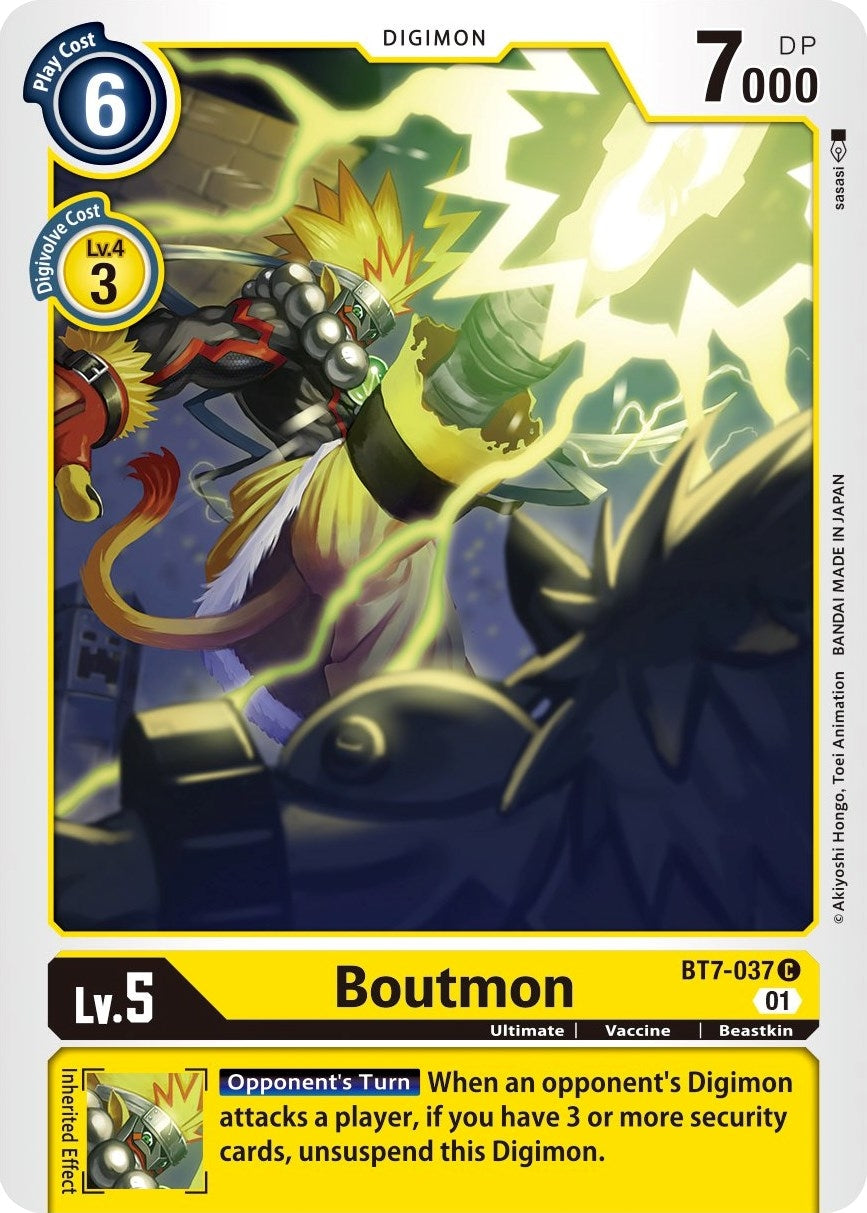 Image for Boutmon (BT7-037 C) (BT07) - Digimon Card Game