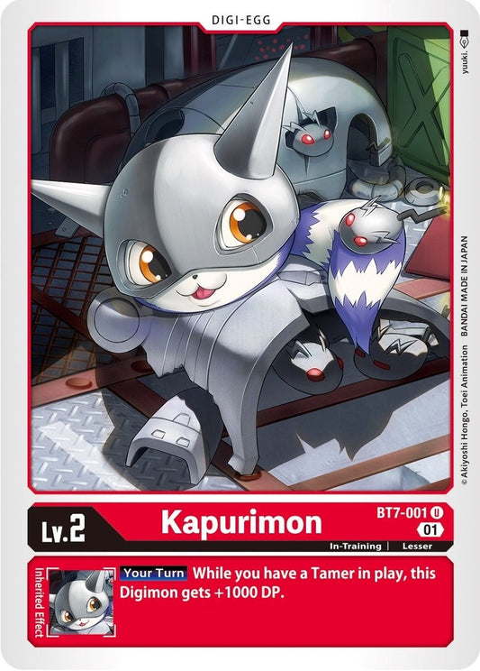 Image for Kapurimon (BT7-001 U) (BT07) - Digimon Card Game