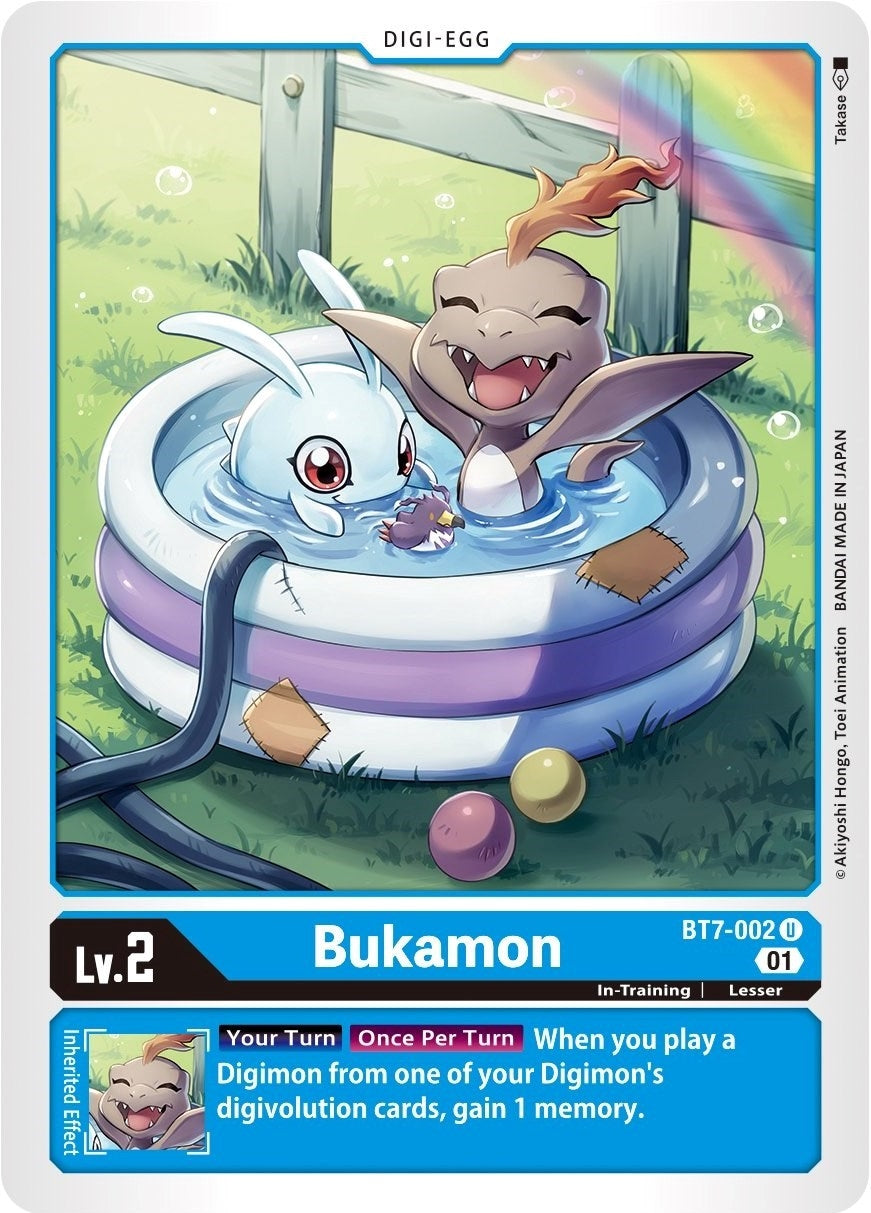 Image for Bukamon (BT7-002 U) (BT07) - Digimon Card Game