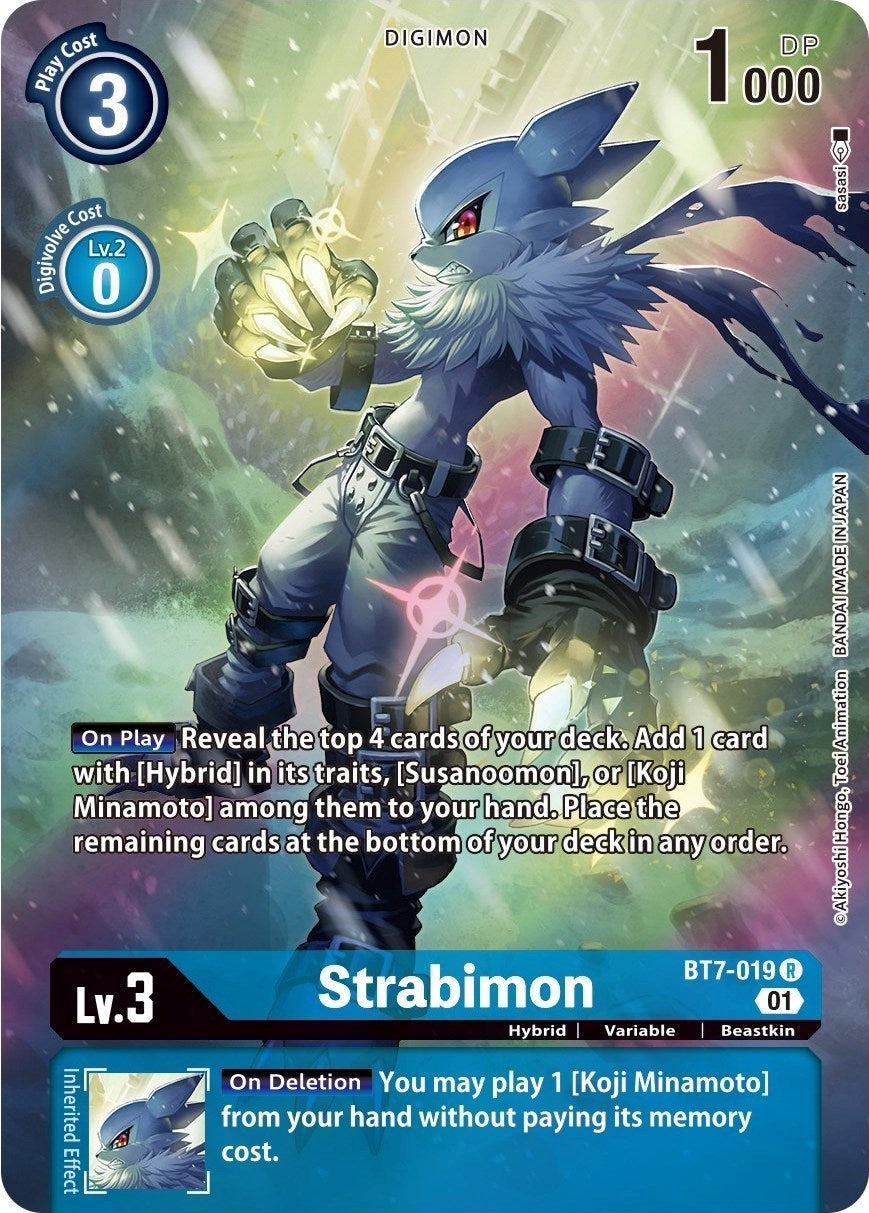 Image for Strabimon (Alternate Art) (BT7-019 R) (BT07) - Digimon Card Game