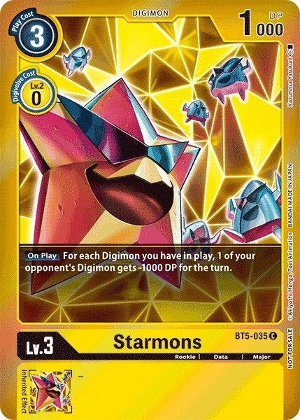 Image for Starmons (Event Pack 2) (BT5-035 C) (BT05) - Digimon Card Game
