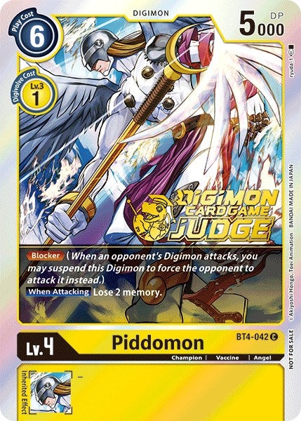 Image for Piddomon (Judge Pack 1) (BT4-042 C) (BT04) - Digimon Card Game