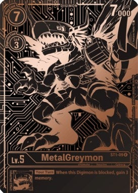 Image for MetalGreymon - ST1-09 (2021 Championship Finals 3rd Place) (ST1-09 R) (ST-1) - Digimon Card Game