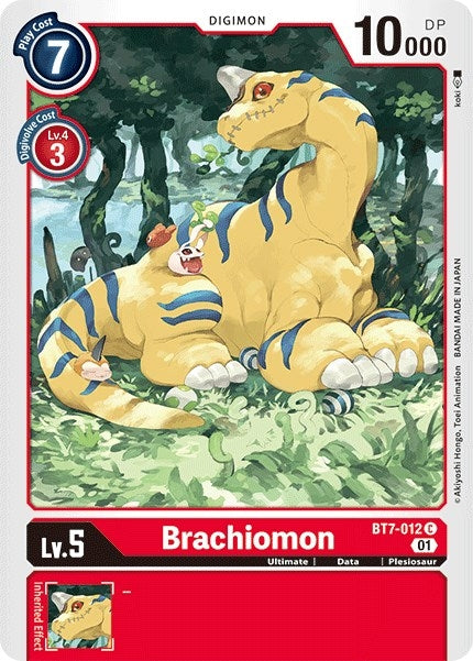 Image for Brachiomon (BT7-012 C) (BT07) - Digimon Card Game