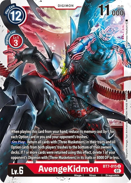 Image for AvengeKidmon (BT7-015 U) (BT07) - Digimon Card Game
