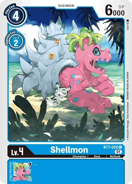 Image for Shellmon (BT7-020 C) (BT07) - Digimon Card Game