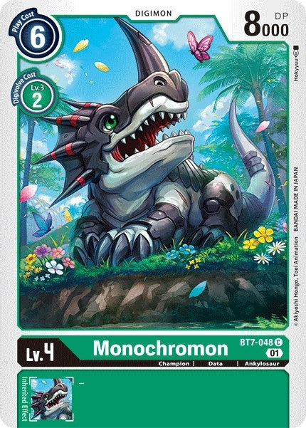 Image for Monochromon (BT7-048 C) (BT07) - Digimon Card Game