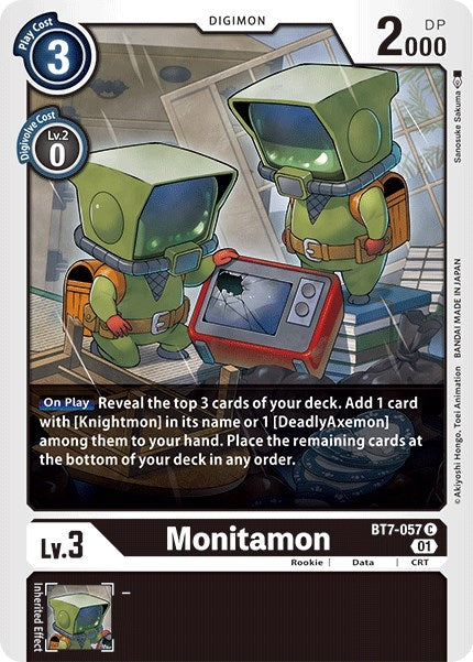 Image for Monitamon (BT7-057 C) (BT07) - Digimon Card Game