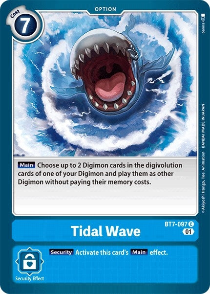 Image for Tidal Wave (BT7-097 C) (BT07) - Digimon Card Game