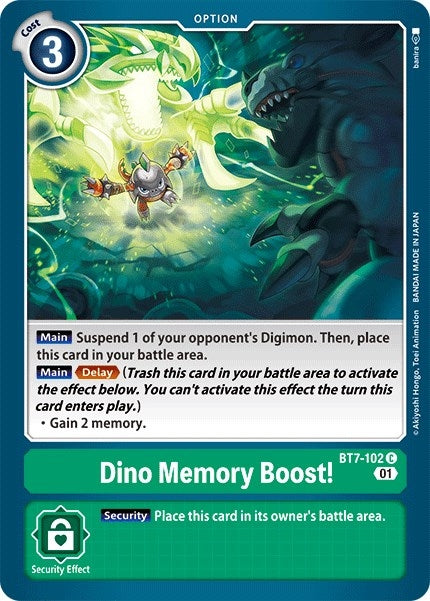 Image for Dino Memory Boost! (BT7-102 C) (BT07) - Digimon Card Game