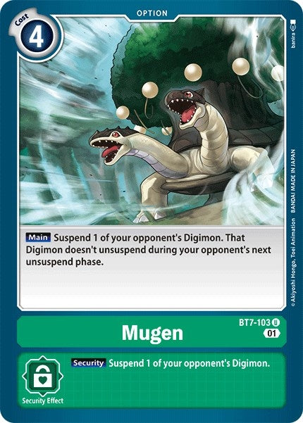 Image for Mugen (BT7-103 U) (BT07) - Digimon Card Game