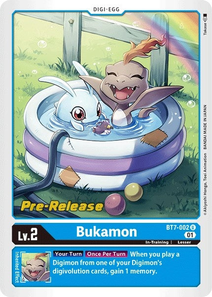 Image for Bukamon (BT7-002 U) (BT07_PR) - Digimon Card Game