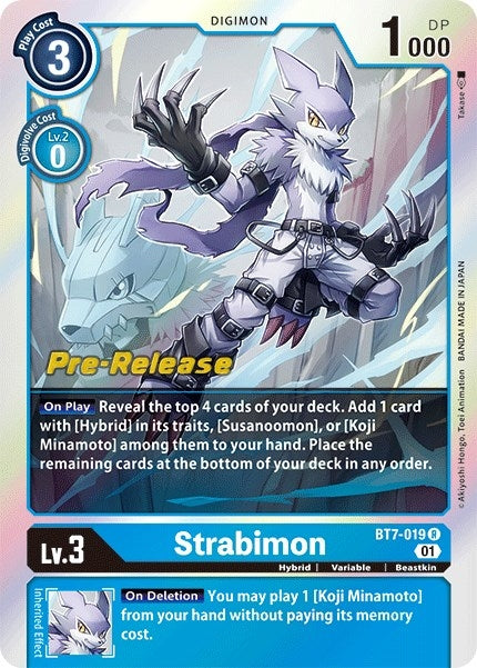 Image for Strabimon (BT7-019 R) (BT07_PR) - Digimon Card Game