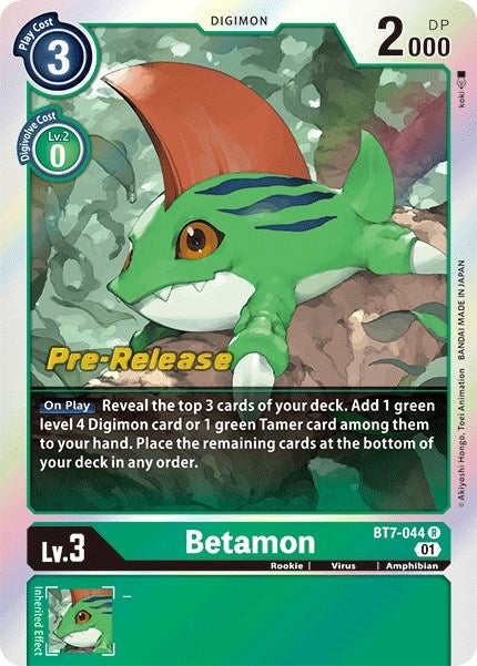 Image for Betamon (BT7-044 R) (BT07_PR) - Digimon Card Game