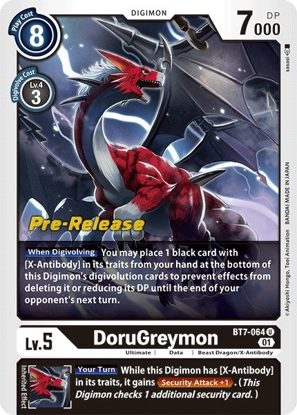 Image for DoruGreymon (BT7-064 U) (BT07_PR) - Digimon Card Game