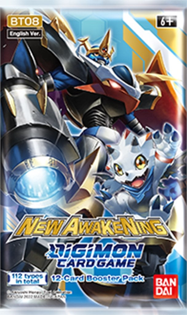 Image for New Awakening Booster Pack - Digimon Card Game
