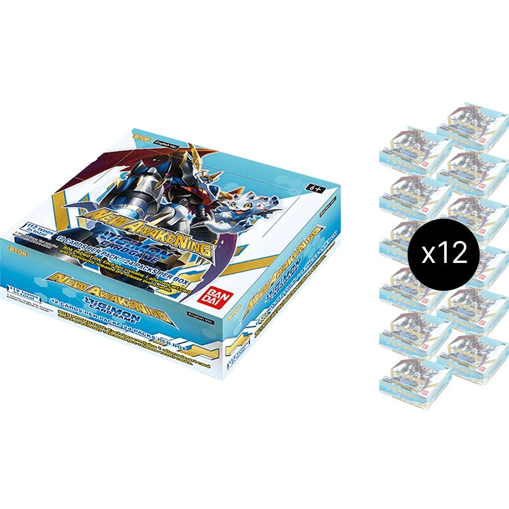 Image for New Awakening Booster Box Case - Digimon Card Game