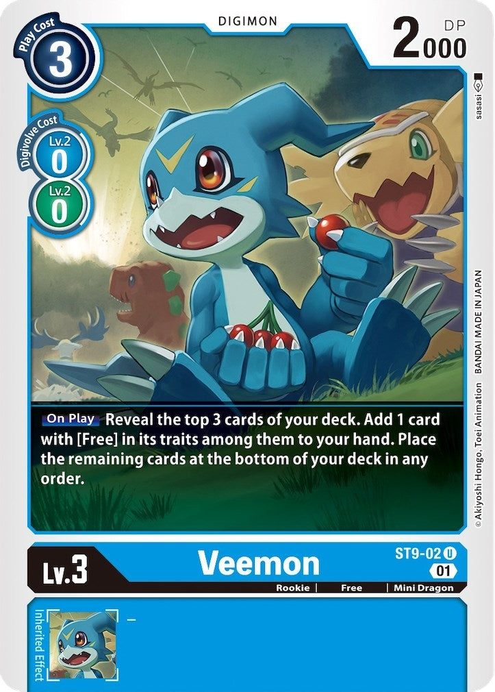 Image for Veemon (ST9-02 U) (ST-9) - Digimon Card Game