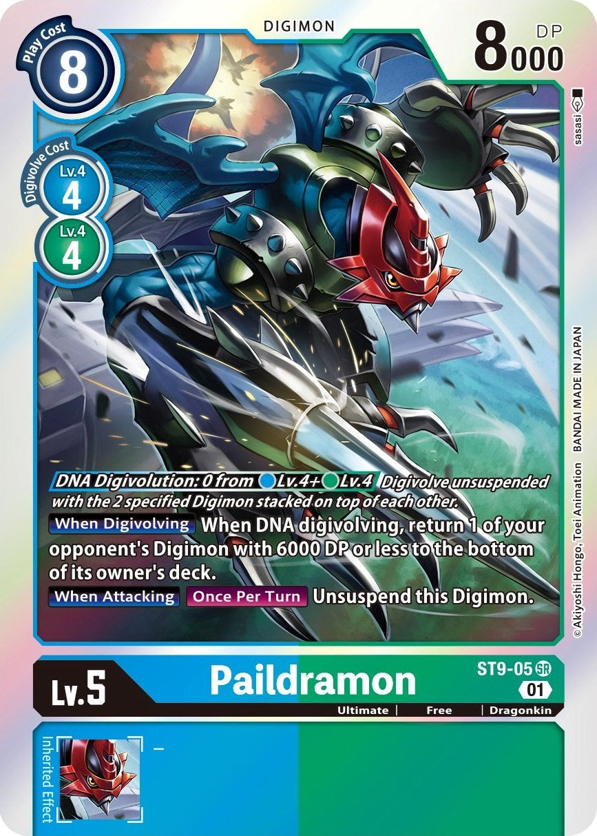 Image for Paildramon (ST9-05 SR) (ST-9) - Digimon Card Game