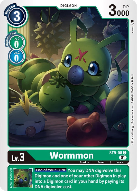Image for Wormmon (ST9-08 C) (ST-9) - Digimon Card Game