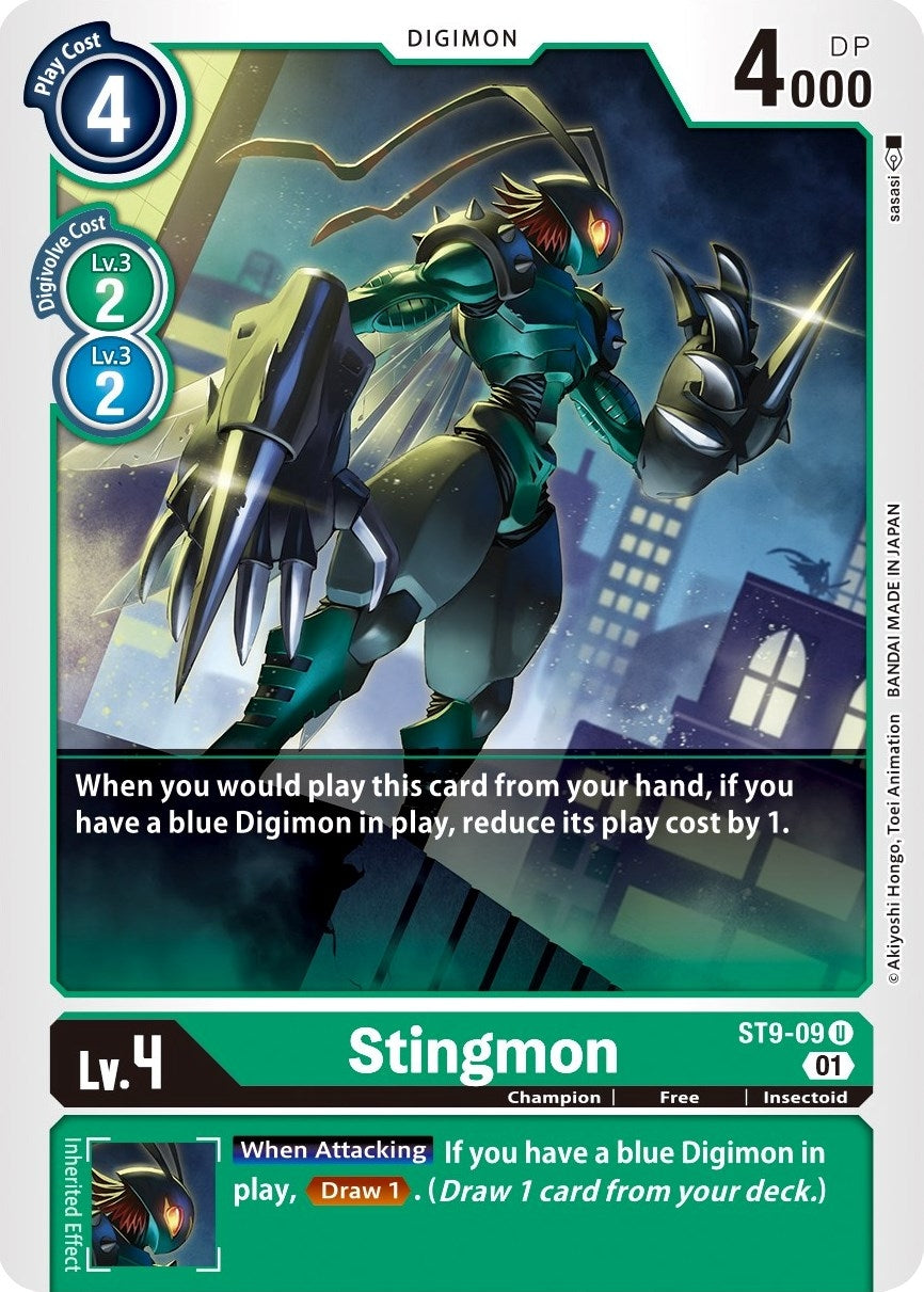 Image for Stingmon (ST9-09 U) (ST-9) - Digimon Card Game