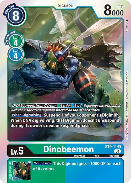 Image for Dinobeemon (ST9-11 R) (ST-9) - Digimon Card Game