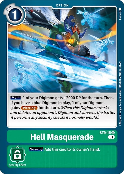 Image for Hell Masquerade (ST9-15 U) (ST-9) - Digimon Card Game