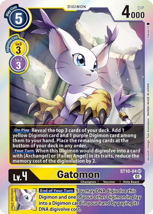 Image for Gatomon (ST10-04 SR) (ST-10) - Digimon Card Game