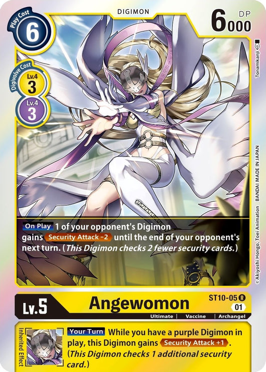 Image for Angewomon (ST10-05 R) (ST-10) - Digimon Card Game