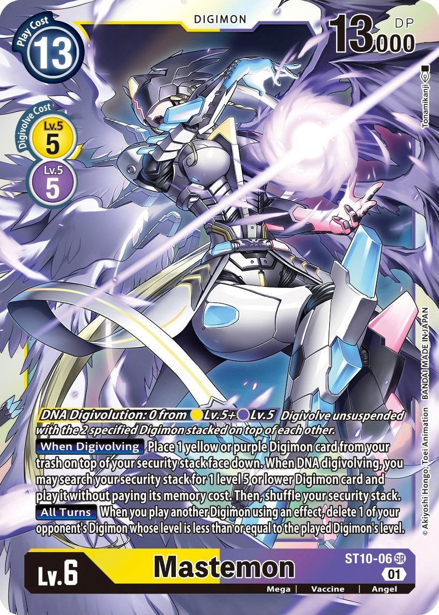 Image for Mastemon (ST10-06 SR) (ST-10) - Digimon Card Game