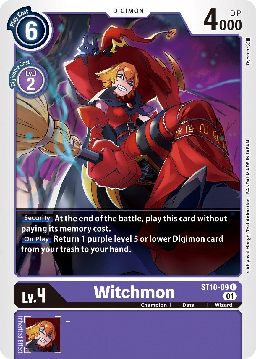 Image for Witchmon (ST10-09 U) (ST-10) - Digimon Card Game