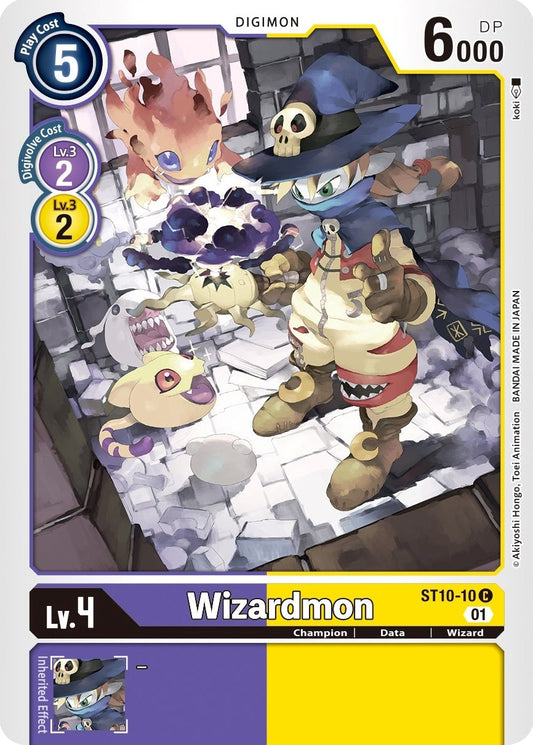 Image for Wizardmon (ST10-10 C) (ST-10) - Digimon Card Game