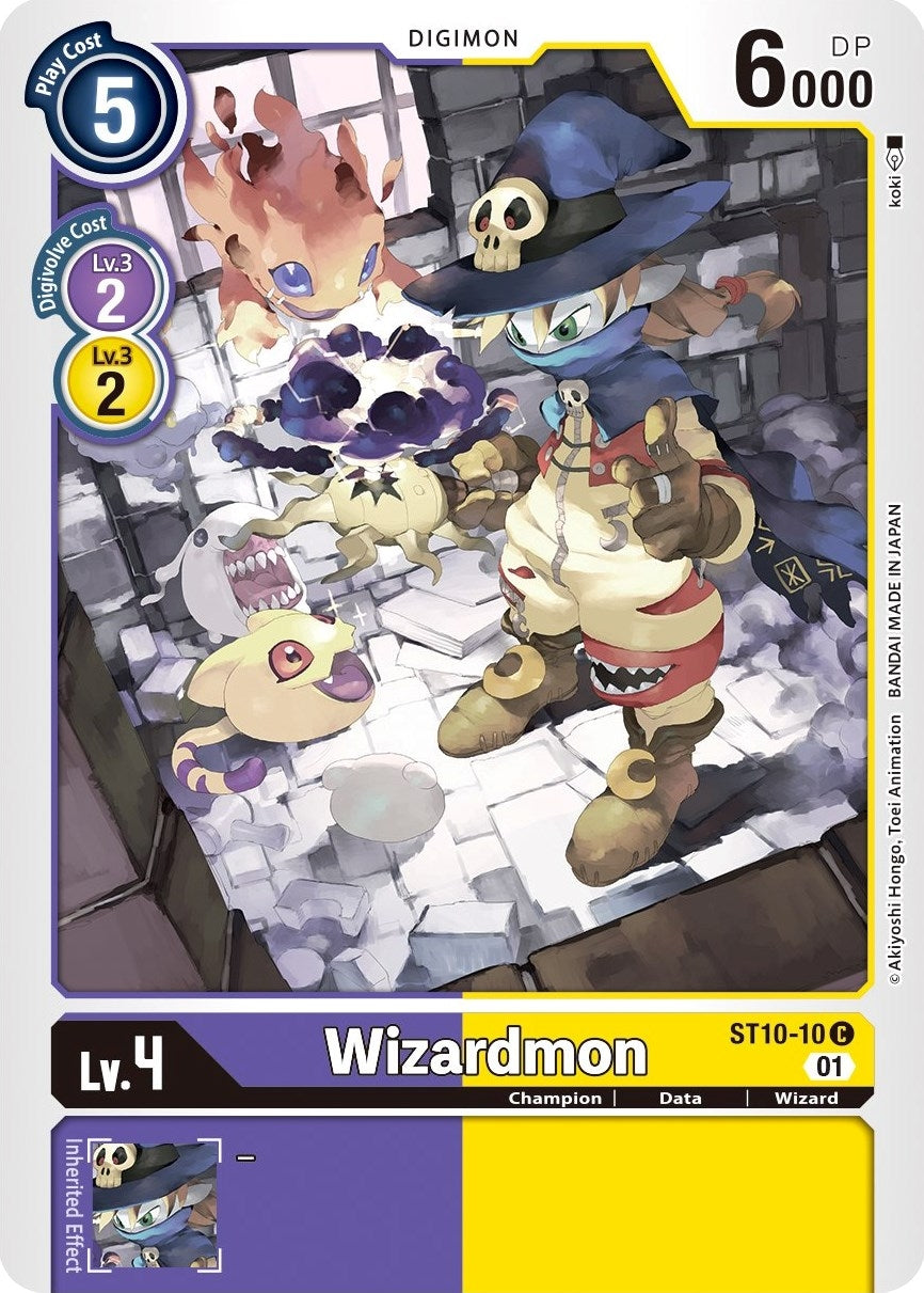 Image for Wizardmon (ST10-10 C) (ST-10) - Digimon Card Game